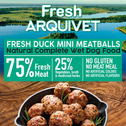 Fresh - Mini albóndigas de Pato - 200 gr - Arquivet