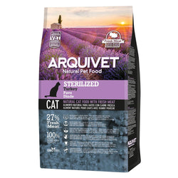 Pienso Super Premium de pavo para gatos esterilizados (Carne fresca) - Arquivet