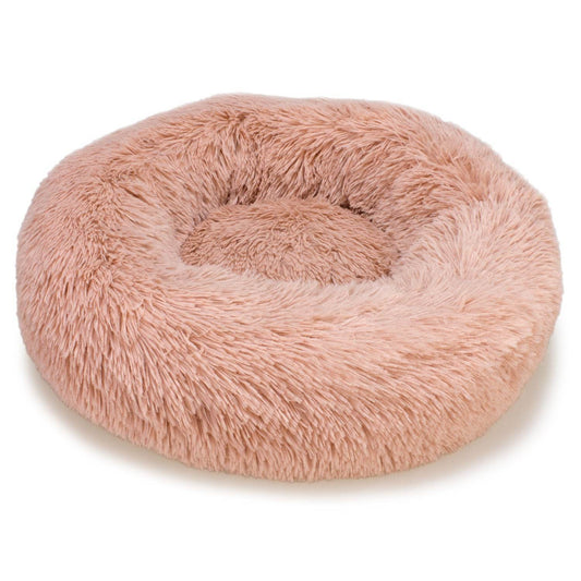 Cama redonda suave rosa - Arquivet