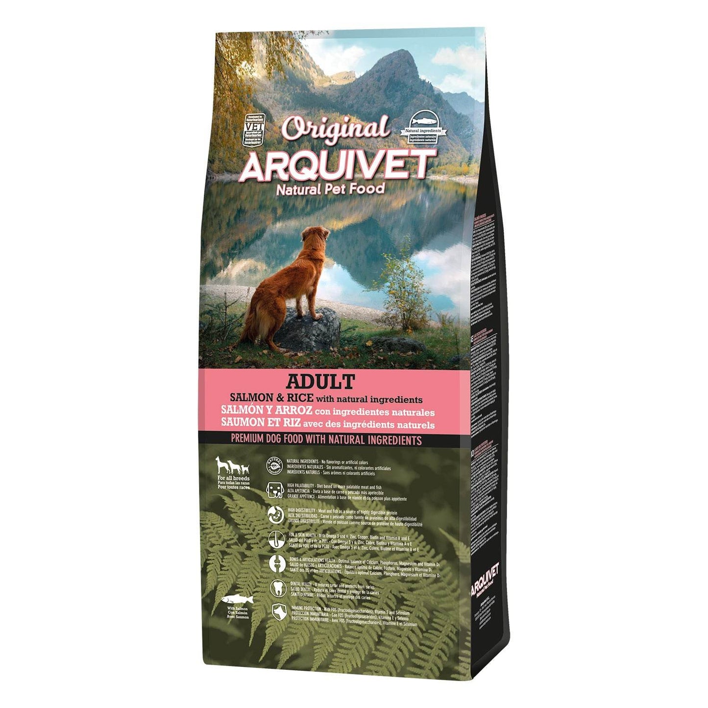 Original - Pienso de Salmón y Arroz - Arquivet