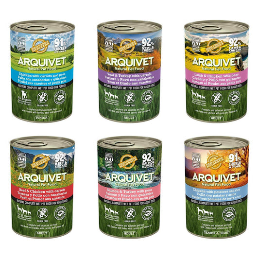 VARIETY PACK de Paté 6x400gr - Arquivet