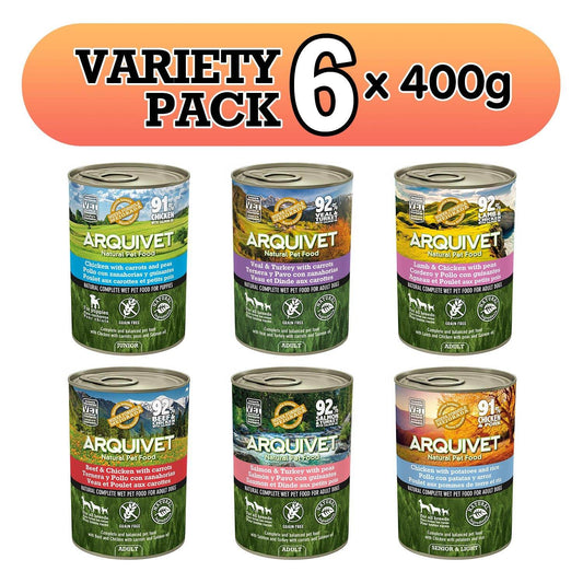 VARIETY PACK de Paté 6x400gr - Arquivet