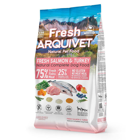 Fresh - Pienso semihúmedo de Salmón y Pavo - Arquivet