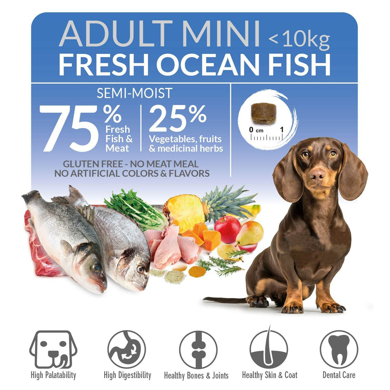 Fresh-Pienso semihúmedo de Pescado para perros de raza pequeña - Arquivet