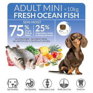 Fresh-Pienso semihúmedo de Pescado para perros de raza pequeña - Arquivet