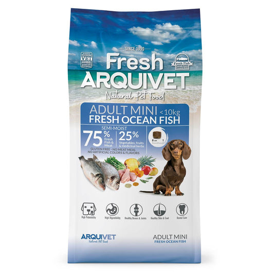 Fresh-Pienso semihúmedo de Pescado para perros de raza pequeña - Arquivet