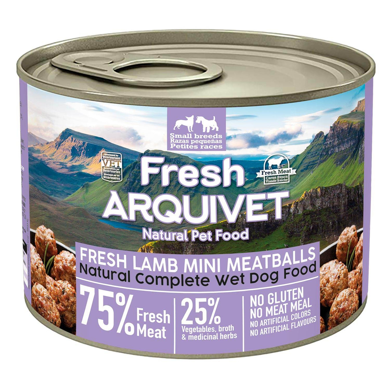 Fresh Mini albóndigas de cordero - 200 gr - Arquivet