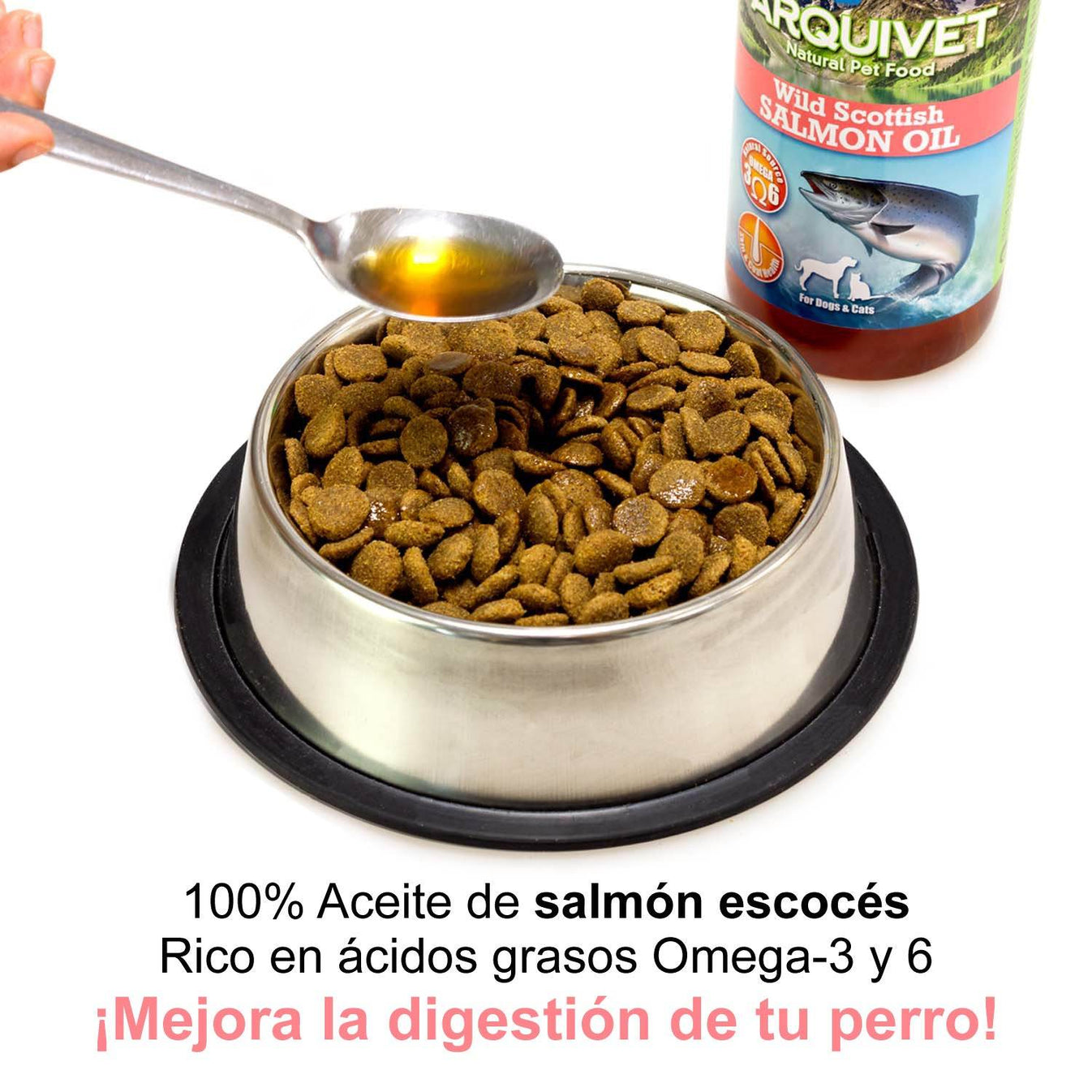 Aceite de salmón escocés - Arquivet