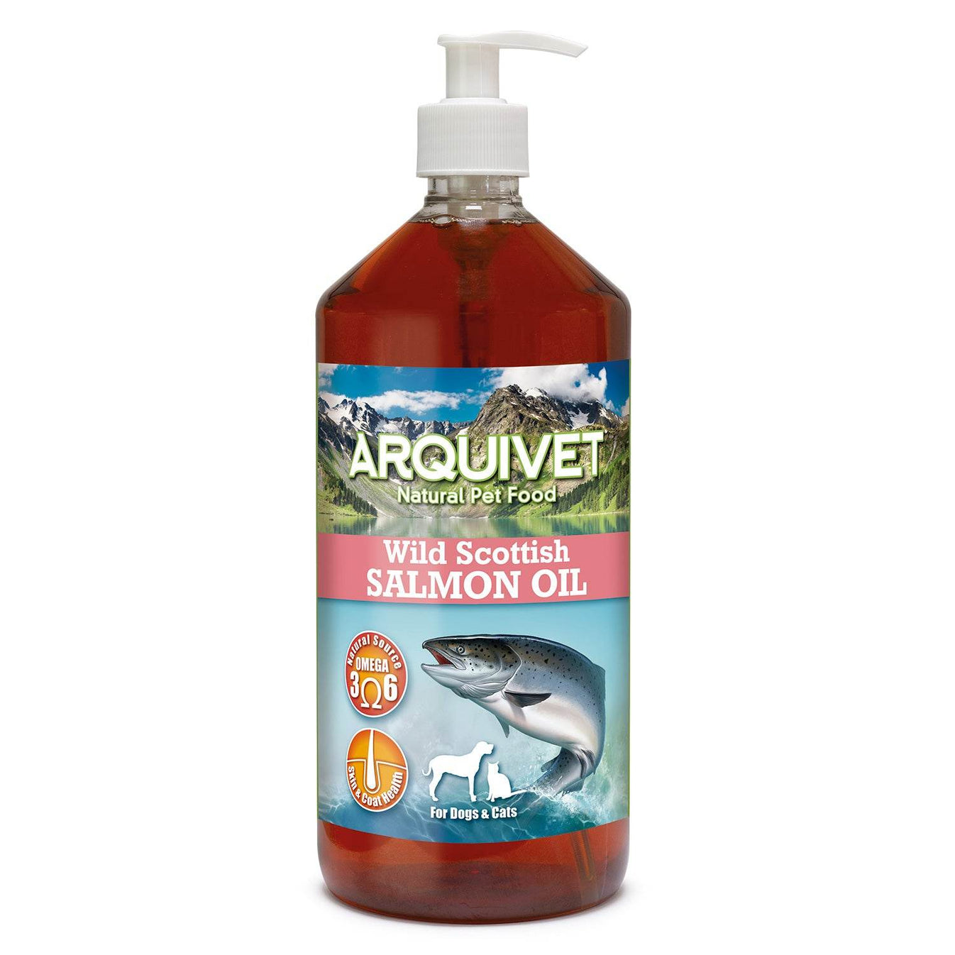 Aceite de salmón escocés - Arquivet