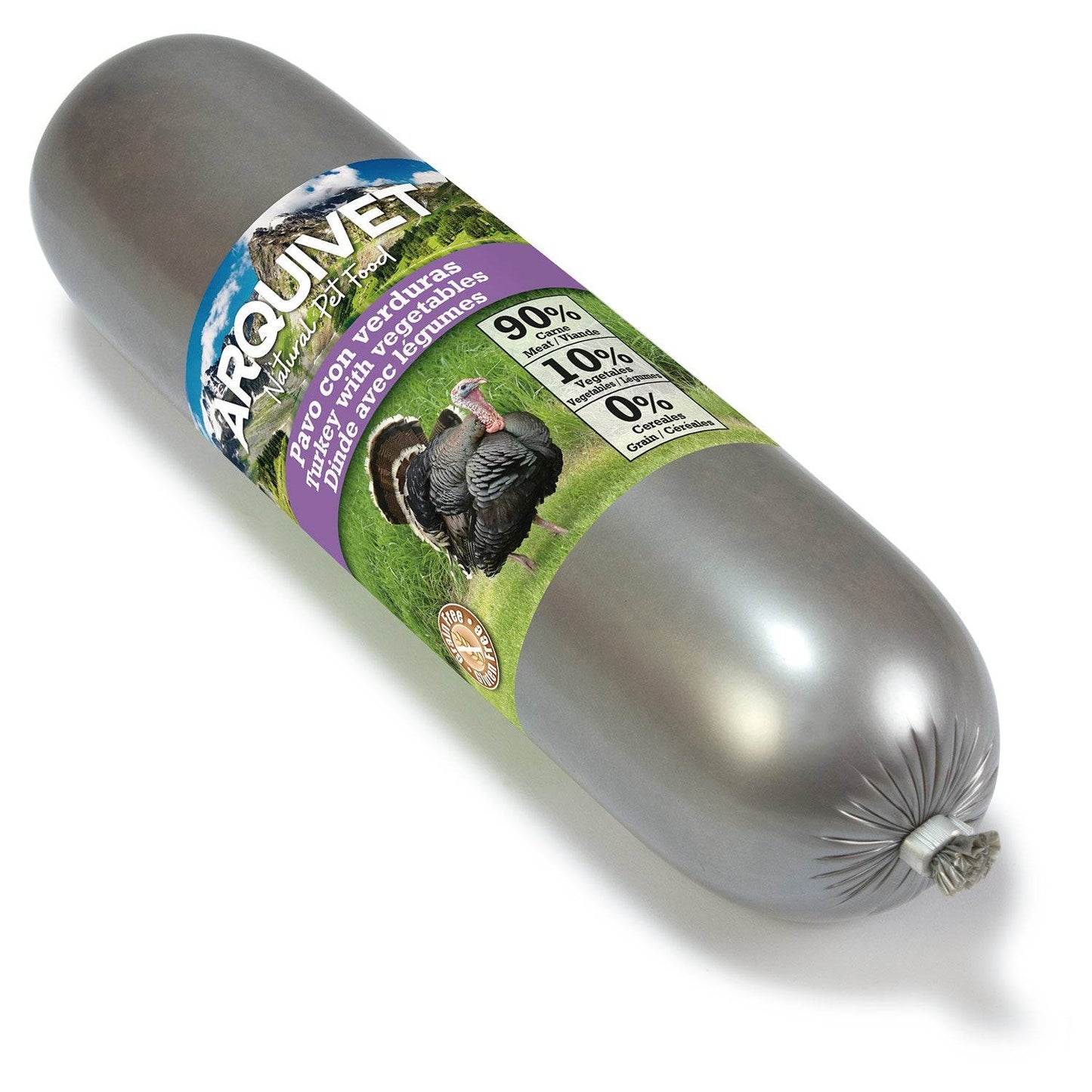 Natural Wet Food - Pavo y Verduras 500 g - Arquivet