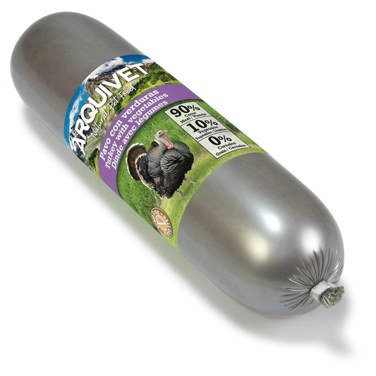 Natural Wet Food - Pavo y Verduras 500 g - Arquivet