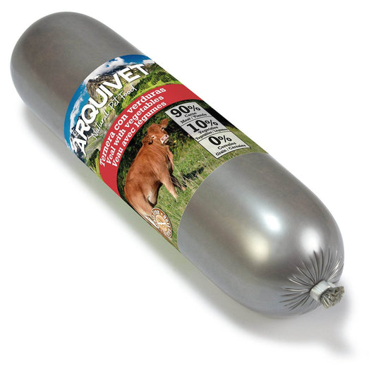 Natural Wet Food - Ternera y Verduras 500 g - Arquivet