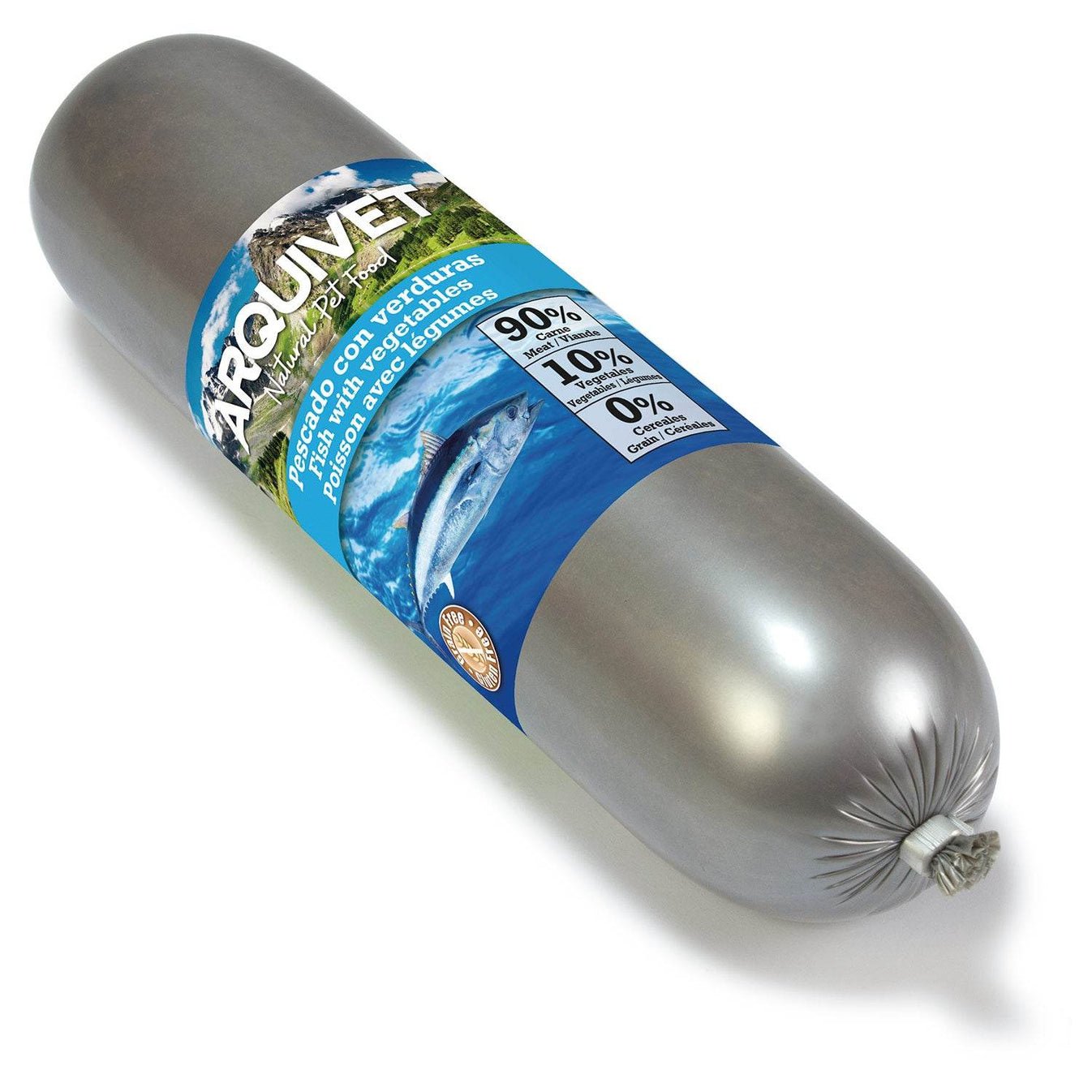 Natural Wet Food - Pescado y Verduras 500 g - Arquivet