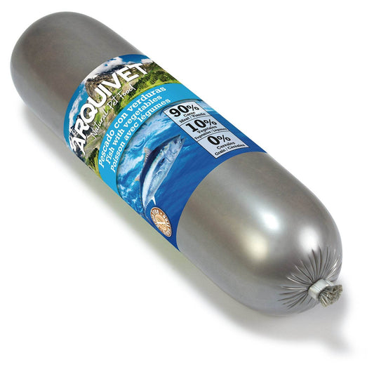 Natural Wet Food - Pescado y Verduras 500 g - Arquivet