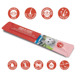 Snack cremoso de salmón y atún - SKIN & COAT - Arquivet